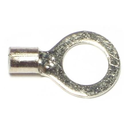 Midwest Fastener Ring Terminal, 10 AWG, Bare Insulated, 10 PK 66983